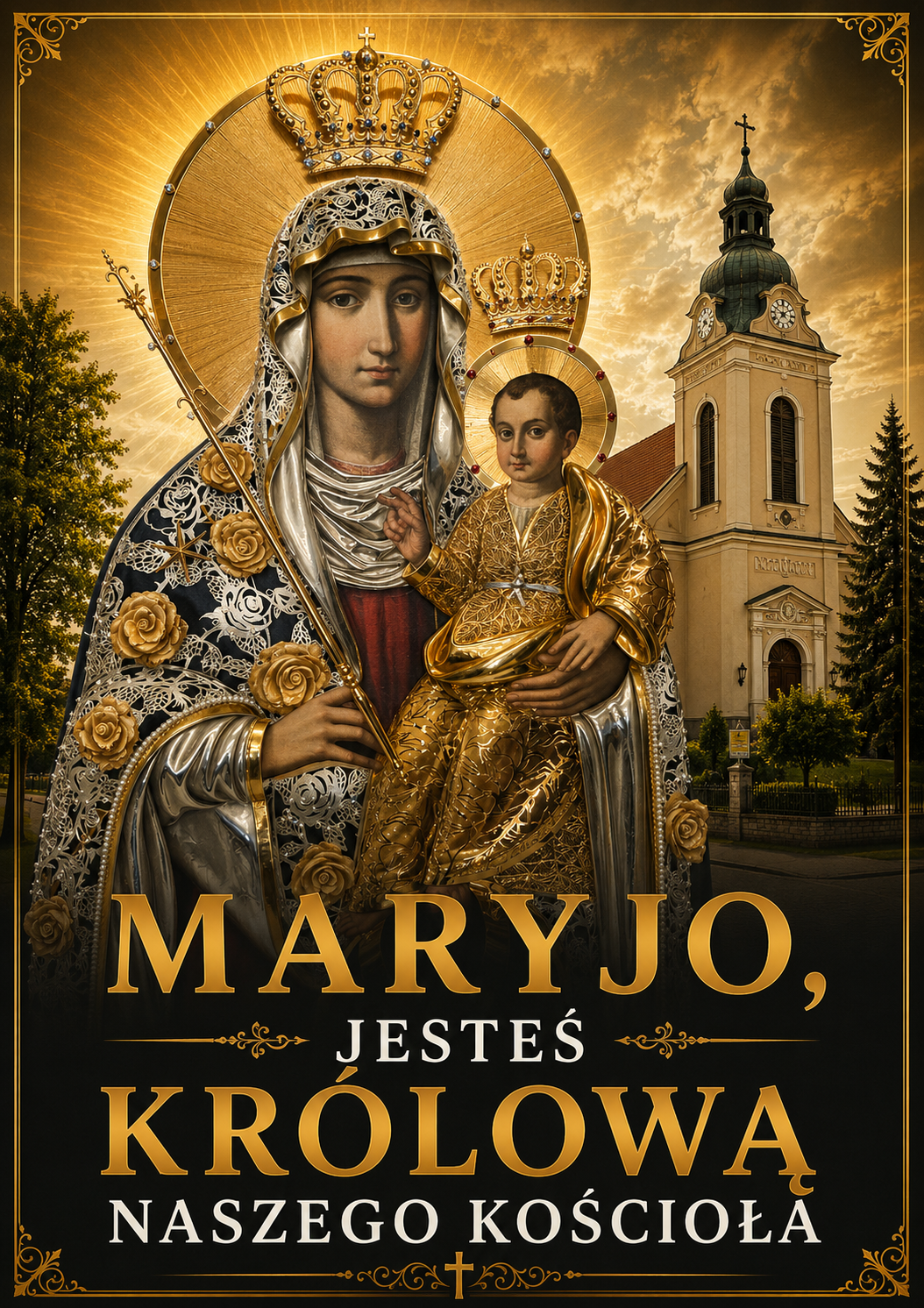 MARYJO, JESTEŚ KRÓLOWĄ NASZEGO KOŚCIOŁA.