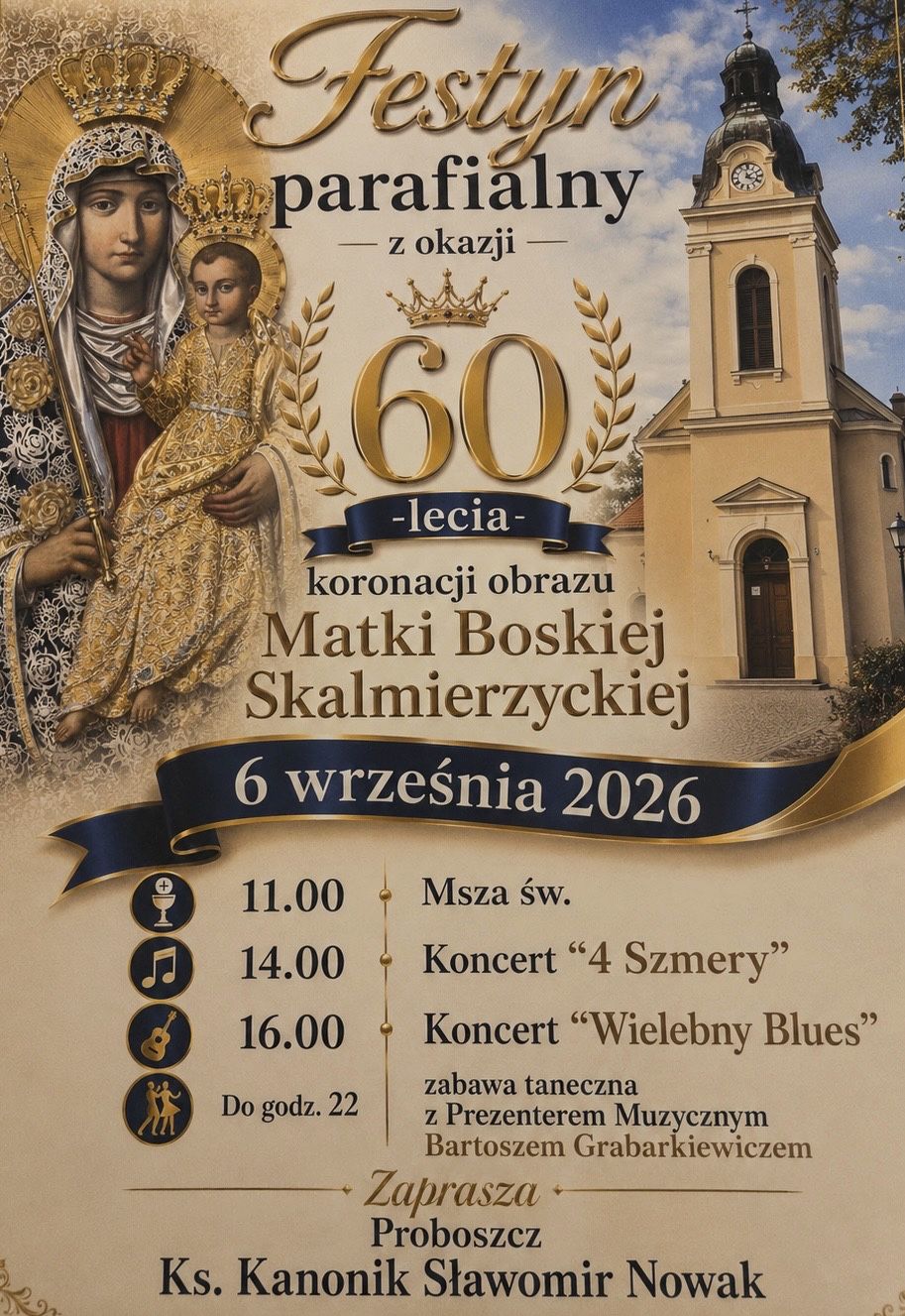 Zapraszamy Festyn Parafialny .